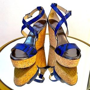 {JIMMY CHOO} Wedge Sandals